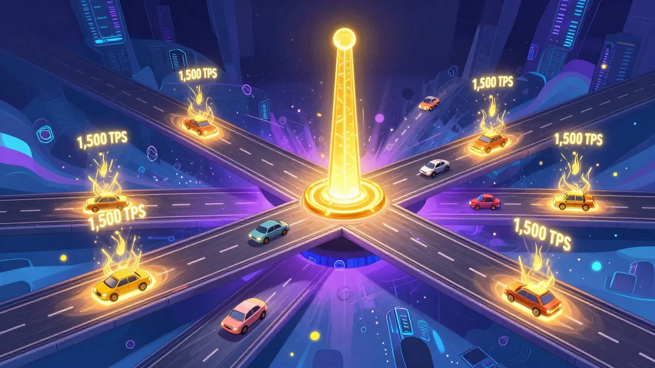 How Sharding Improves Blockchain Scalability