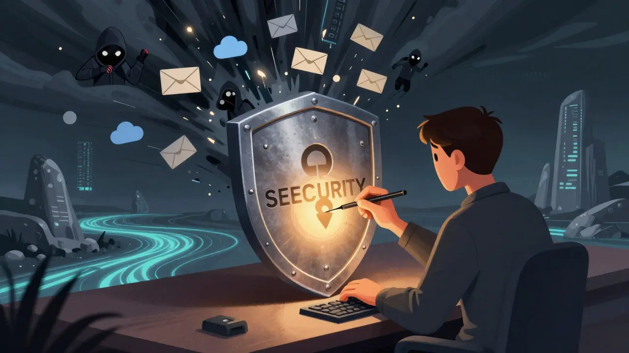 User securing crypto with metal seed phrase backup against digital threats